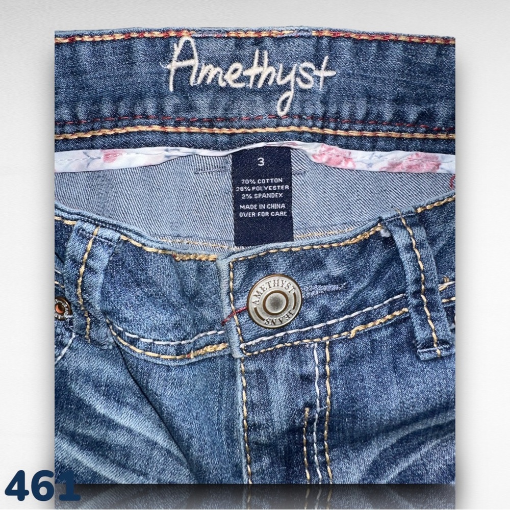 Amethyst low rise bootcut jeans Sz. 3 - Picture 3 of 5